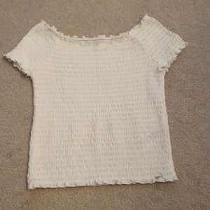 ABERCROMBIE KIDS- off the shoulder top